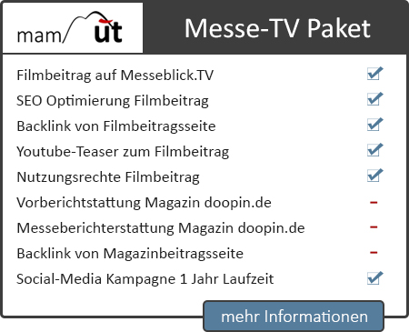 Messe-TV Medienpaket